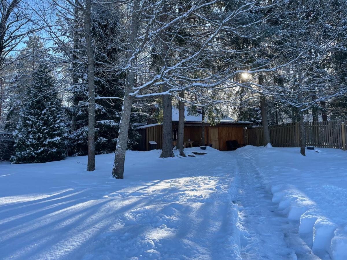 Holiday House With Sauna Cēsis Exterior foto